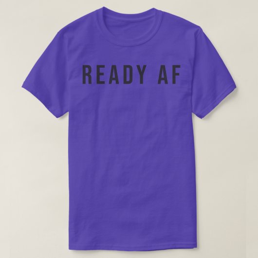 AF bereit T-Shirt (Design vorne)