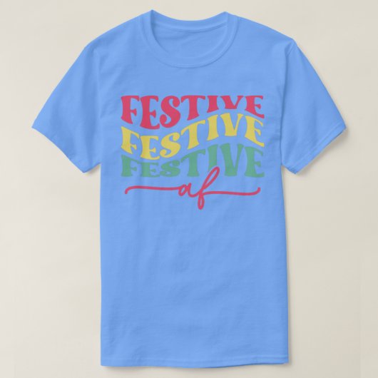 AF gestapelt T-Shirt (Design vorne)