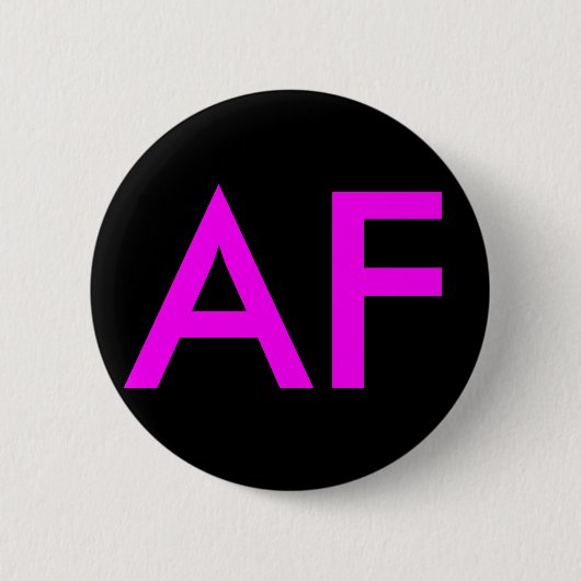 "AF..." Schaltflächen und Buttone für Rucksäcke Button (Vorderseite)