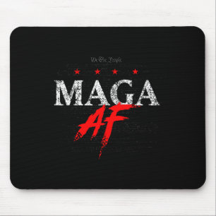 Af Shirt Trump 2024 Republikaner nehmen Amerika zu Mousepad