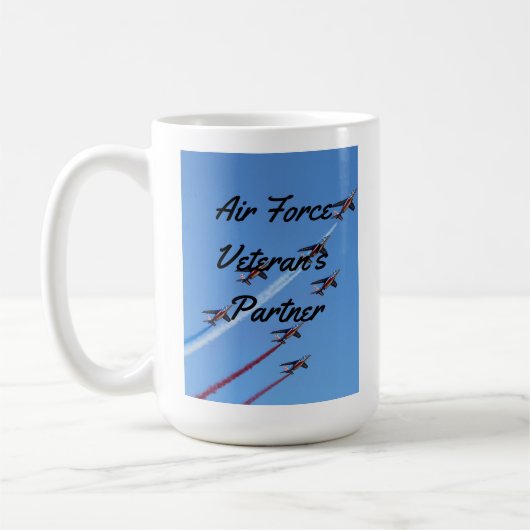 AF Veterans Partner Coffee Tasse (Links)