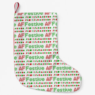AF Weihnachtssymbole Kleiner Weihnachtsstrumpf