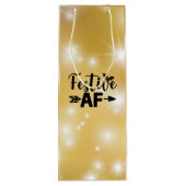 AF Weinbeutel Geschenktüte Für Weinflaschen (Rückseite)
