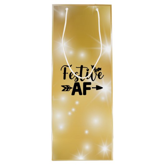 AF Weinbeutel Geschenktüte Für Weinflaschen (Rückseite)