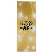 AF Weinbeutel Geschenktüte Für Weinflaschen (Vorderseite)