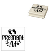 AF zur Schwangerschaft Gummistempel (Stempel)