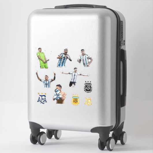 AFA - FIFA 2022 WORLDCUP - CHAMPIONS STARS AUFKLEBER (Koffer)