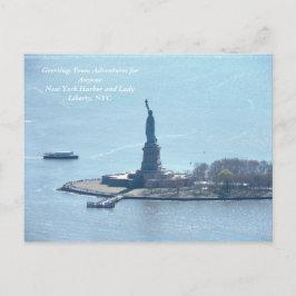 AFA Lady Liberty Postcard Postkarte