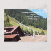 AFA Postcard, Murren Schweiz Funicular Postkarte (Vorderseite)