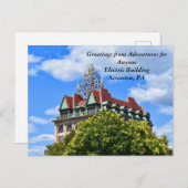 AFA Postkarte; Elektrisches Gebäude, Scranton, PA Postkarte (Vorne/Hinten)