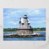 AFA Race Rock Lighthouse Postkarte (Vorderseite)