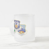 AFCENT A47 Mattierte Tasse, 11 oz Zwei-Tonen-Kaffe Mattglastasse (Vorderseite Links)