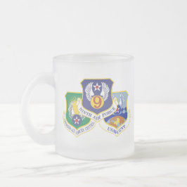 AFCENT A47 Mattierte Tasse, 11 oz Zwei-Tonen-Kaffe Mattglastasse