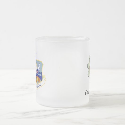 AFCENT A47 Mattierte Tasse, 11 oz Zwei-Tonen-Kaffe Mattglastasse (Mittel)