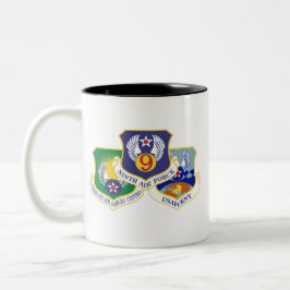 AFCENT A47 Zwei-Tonen-Tasse, 11 oz Zweifarbige Tasse