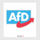 AfD:Alternative für Deutschland Aufkleber (Blatt)