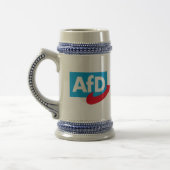 AfD:Alternative für Deutschland Bierglas (Links)