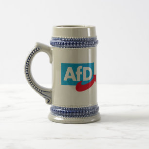 AfD:Alternative für Deutschland Bierglas