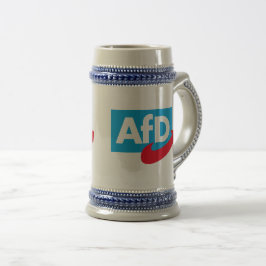 AfD:Alternative für Deutschland Bierglas