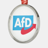 AfD:Alternative für Deutschland Ornament Aus Metall (Links)