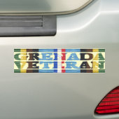 AFEM Veteran GRENADA-VETERAN Autoaufkleber (Auf Auto)