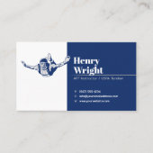 AFF-Lehrer | USPA Tandem | Skydive Visitenkarte (Vorderseite)