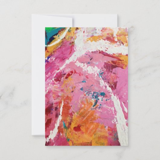 Affair of the Heart: Wedding RSVP Response Card (Rückseite)