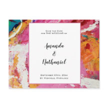 Affäre des Herzens: Hochzeit speichern Sie das Dat