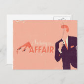 Affäre Postkarte (Vorne/Hinten)