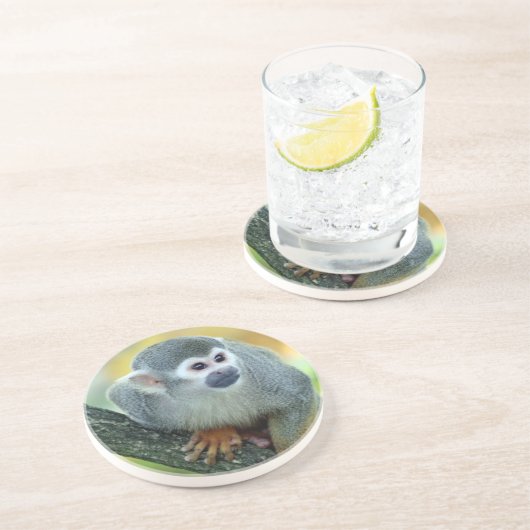 Affe 004 getränkeuntersetzer (Seite)