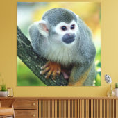 Affe 004 leinwanddruck (Insitu (Wohnzimmer))