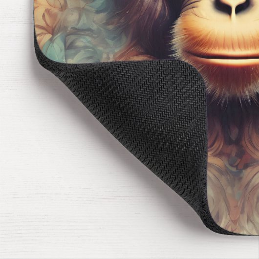 Affe 1 mousepad (Ecke)