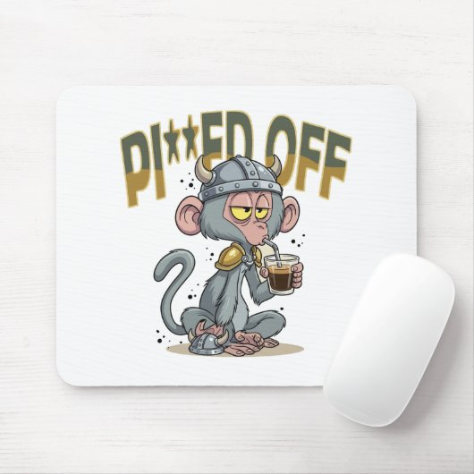 Affe_1 Mousepad (Mit Mouse)