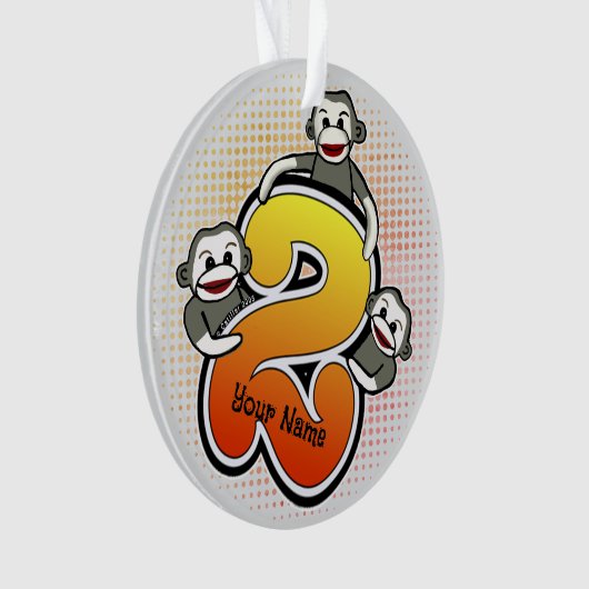 Affe 2 ornament (Vorderseite)