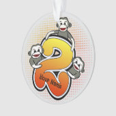 Affe 2 ornament (Vorderseite)