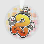 Affe 2 ornament (Vorderseite)