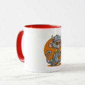 Affe_2 Tasse (Vorderseite Links)