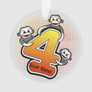 Affe 4 ornament