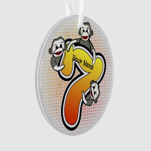 Affe 7 ornament (Vorderseite)