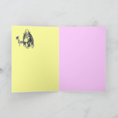 AFFE-ALLES- GUTE ZUM GEBURTSTAGkarten-ENTWURF Karte (Innenseite)