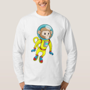 Affe als Astronaut T-Shirt
