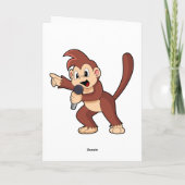 Affe als Sänger mit Mikrofon.PNG Karte (Rückseite)