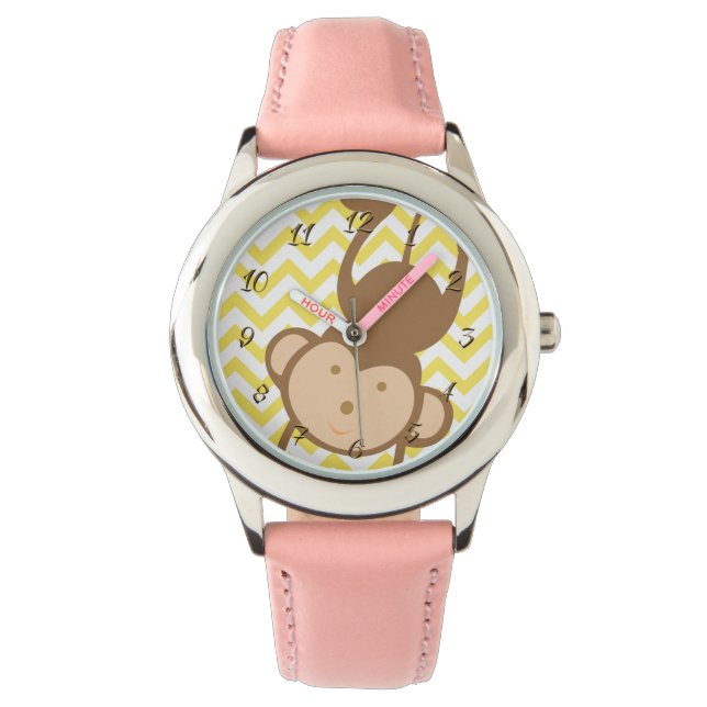 Affe Armbanduhr (Vorderseite)