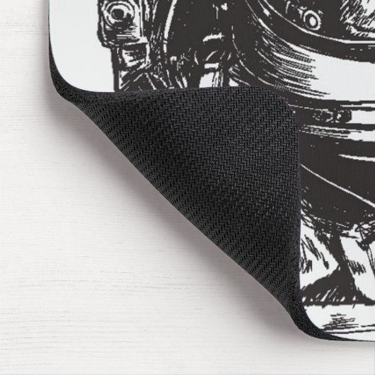 Affe-Astronaut Mousepad (Ecke)