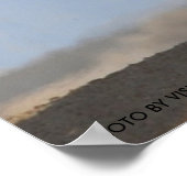 Affe auf dem Rücken Poster (Ecke)