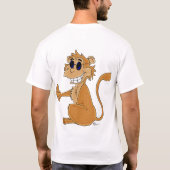 Affe auf meinem hinteren T - Shirt (Rückseite)