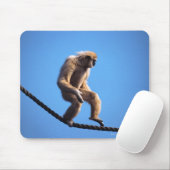 Affe auf Seil Mousepad (Mit Mouse)