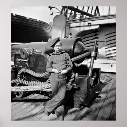 Affe aus zivilem Kriegsgefecht, 1860er Poster (Vorne)