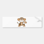 Affe Autoaufkleber (Vorne)