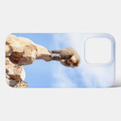 Affe Baboon auf einem Berg Case-Mate iPhone Hülle (Rückseite (Horizontal))